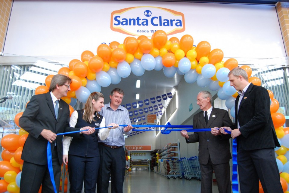 Supermercado Santa Clara em Estação é inaugurado | Blog Santa Clara