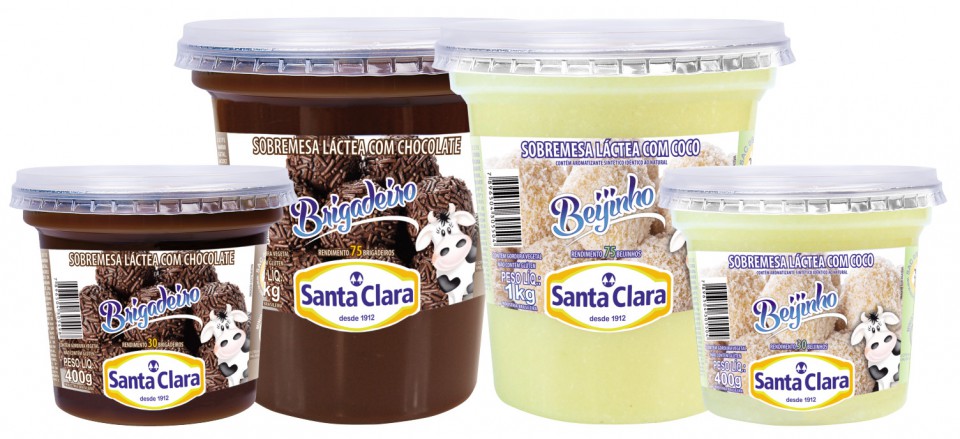 Santa Clara lança Brigadeiro e Beijinho | Blog Santa Clara