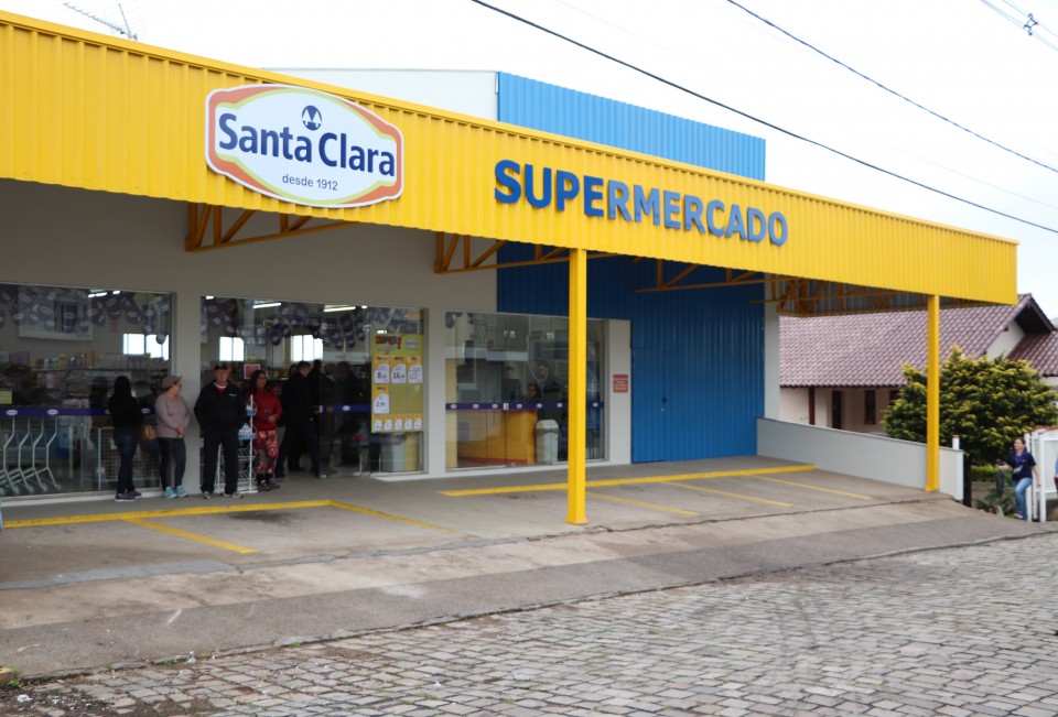 Santa Clara inaugura nova filial de Supermercado em Carlos Barbosa | Blog Santa Clara