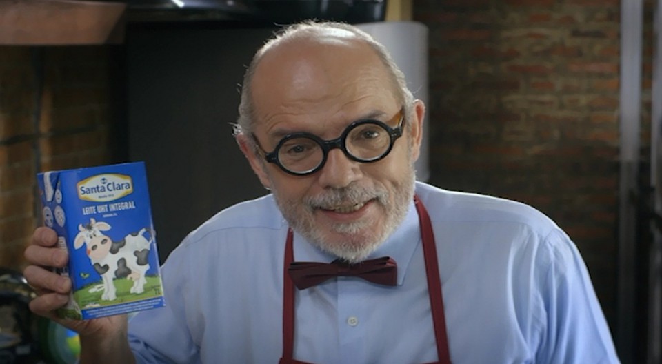 Leite Santa Clara é estrela de comercial com Anonymus Gourmet | Blog Santa Clara