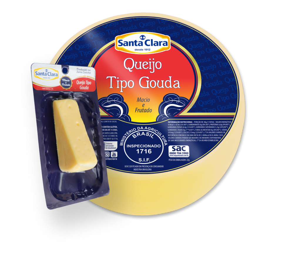 Santa Clara lança novo Queijo Gouda | Blog Santa Clara