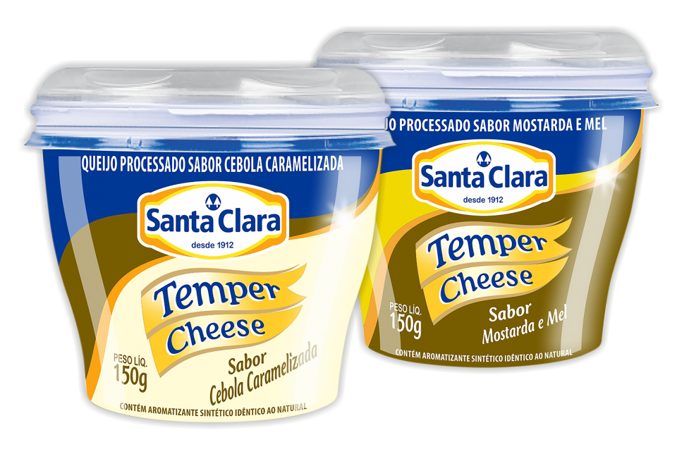 Santa Clara lança novos sabores de Temper Cheese | Blog Santa Clara