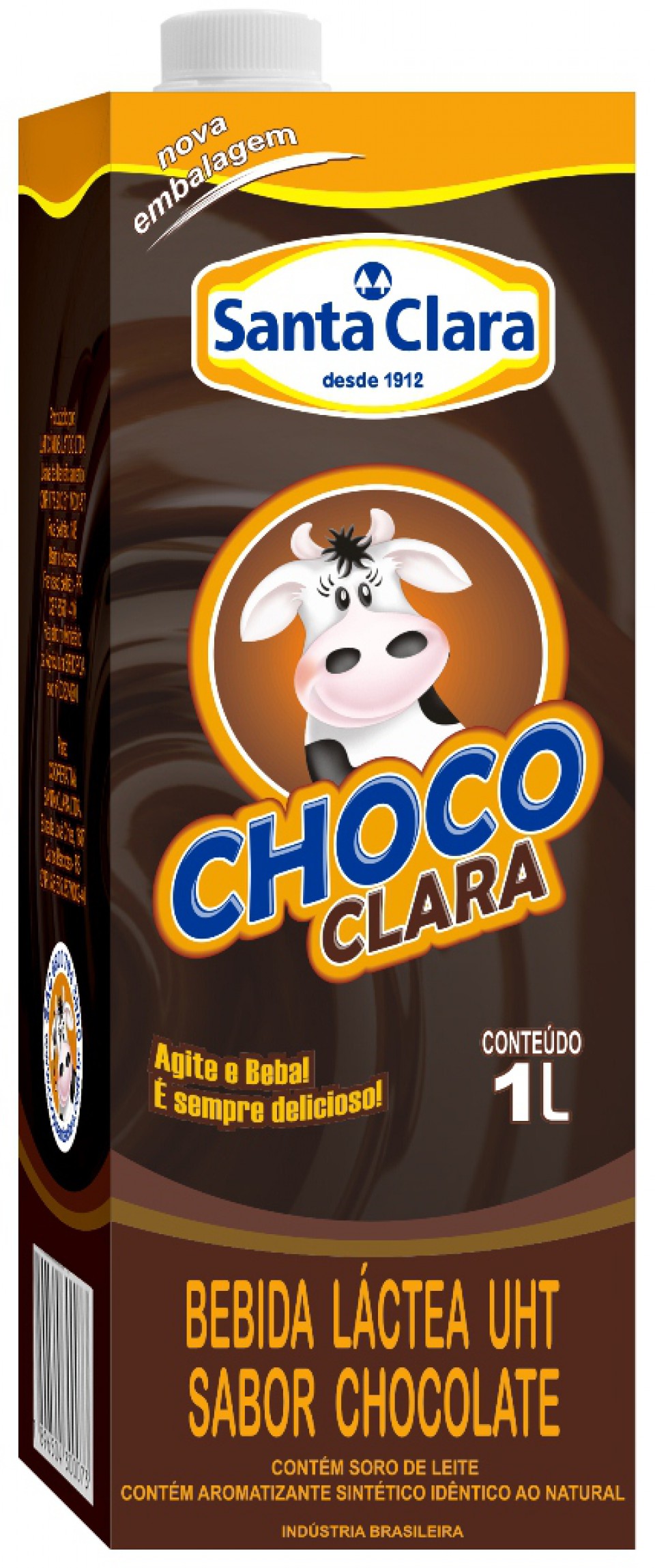 Choco Clara 1 litro UHT e Queijo Parmesão Ralado Light Santa Clara chegam ao mercado | Blog Santa Clara