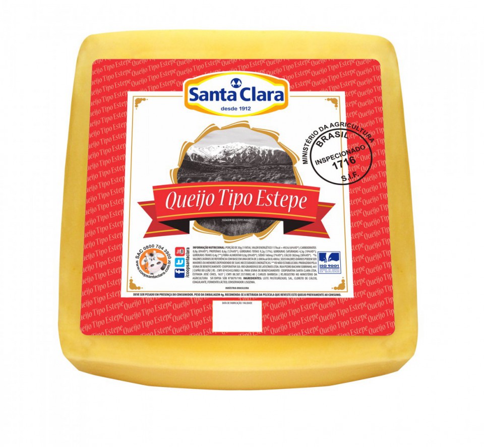 Queijo estepe Santa Clara chega ao mercado | Blog Santa Clara