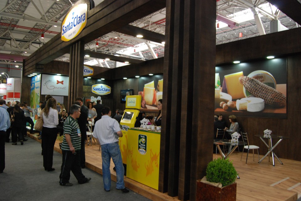 Novidades e Anonymus Gourmet no estande da Santa Clara na Expoagas 2013 | Blog Santa Clara