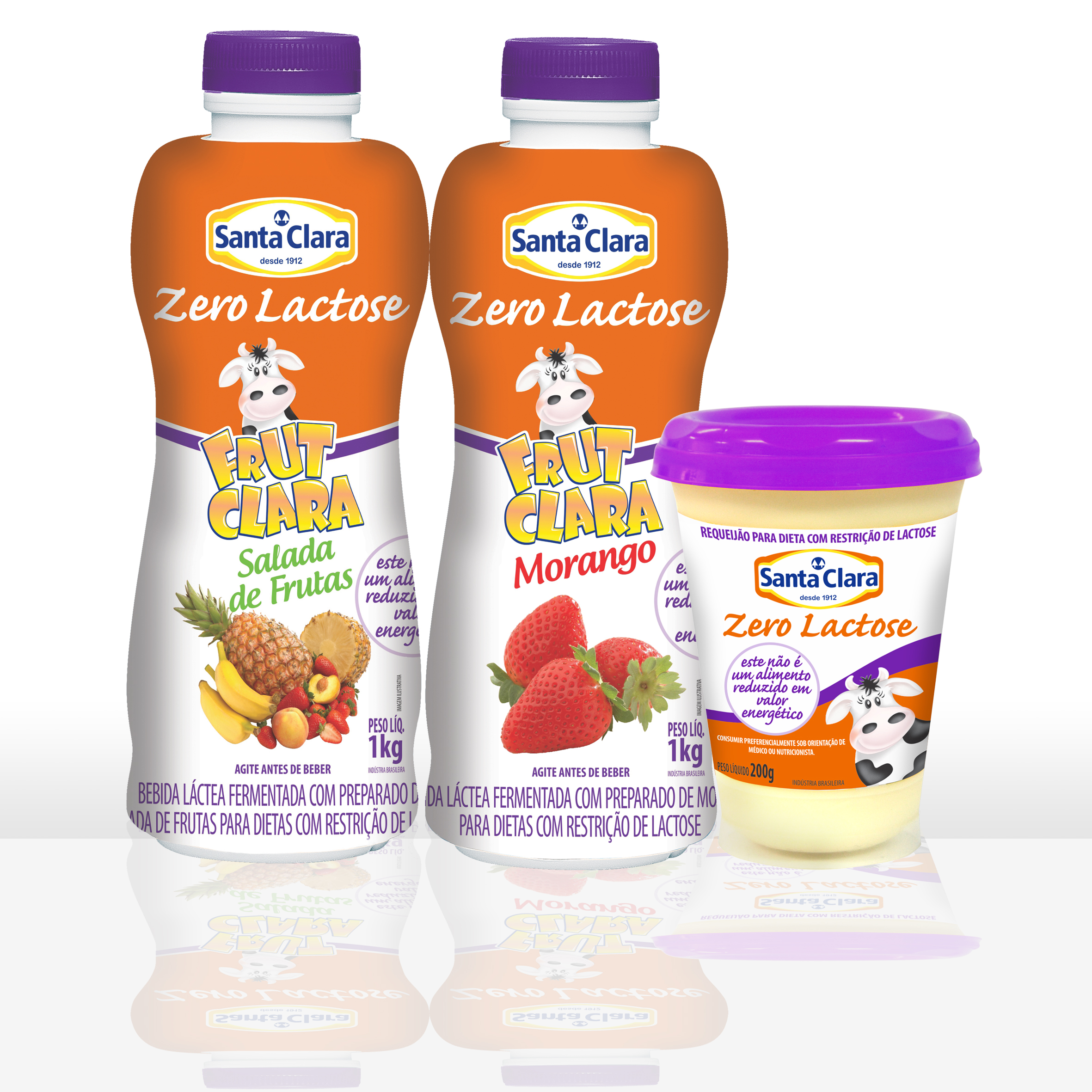 Santa Clara amplia linhas Zero Lactose e Redução de Sódio