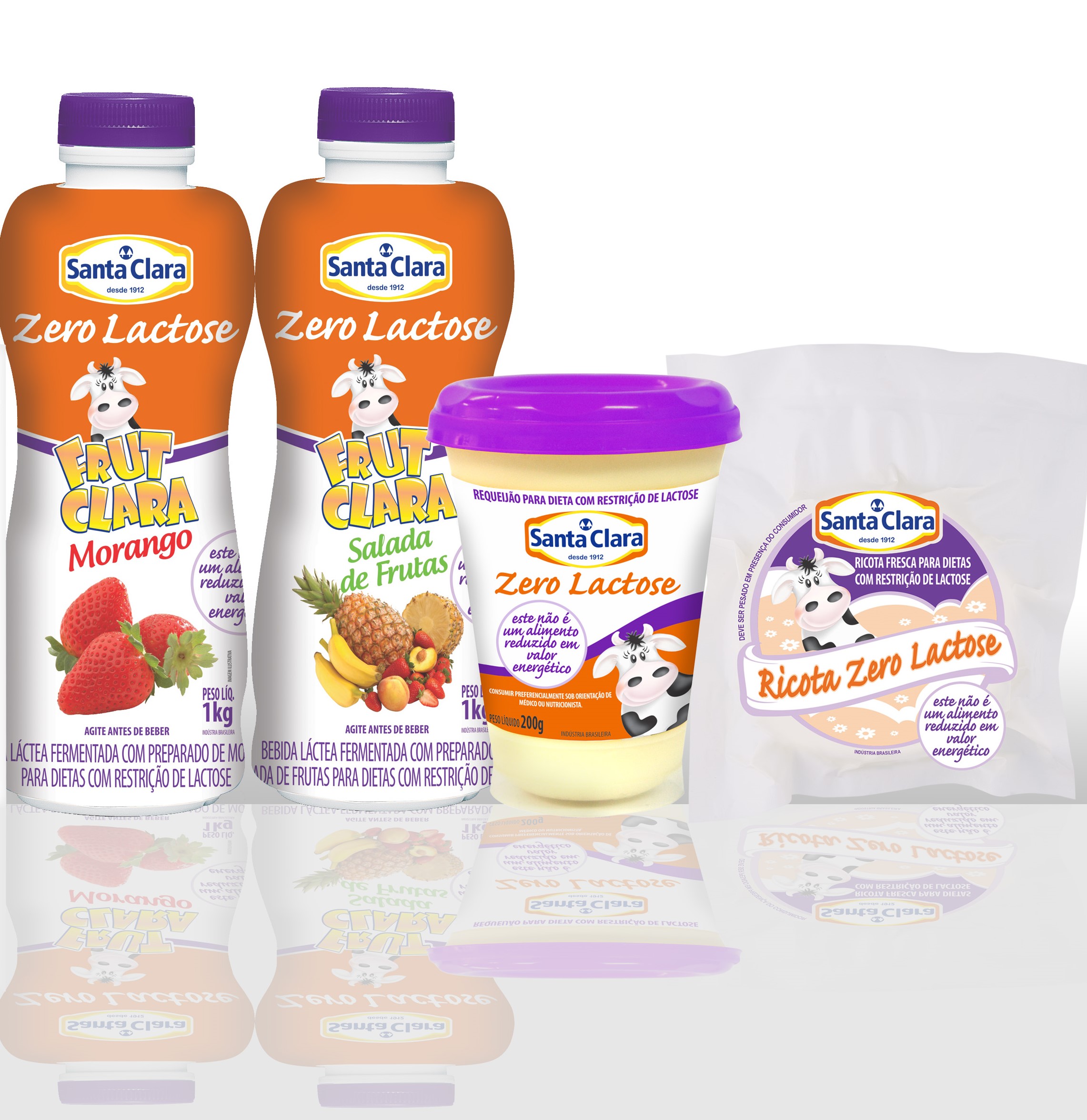 Ricota Santa Clara Zero Lactose chega ao mercado