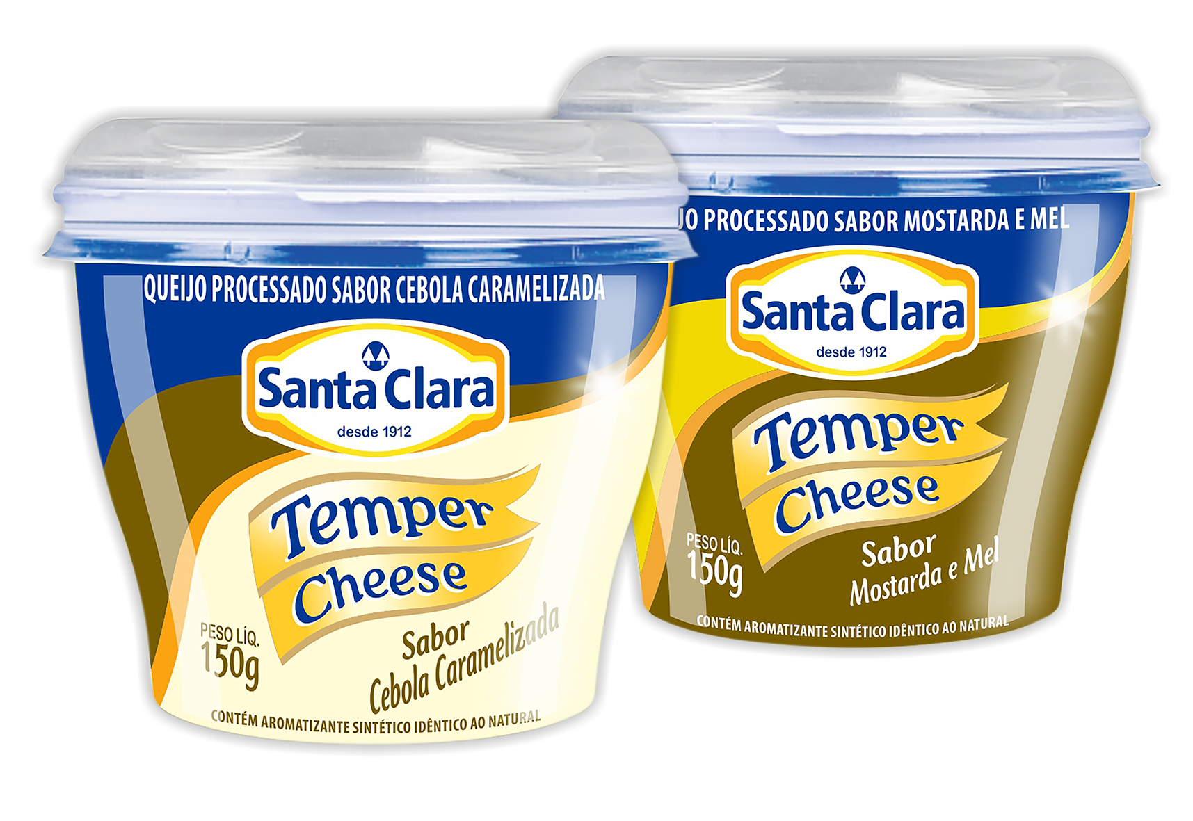 Santa Clara lança novos sabores de Temper Cheese