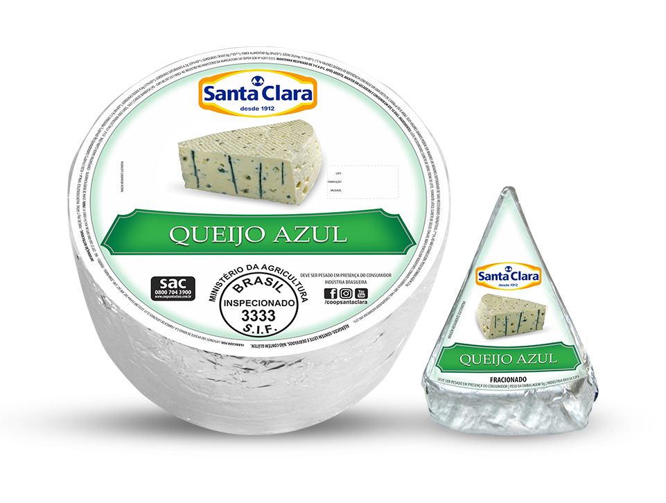 Queijo Gorgonzola agora é Queijo Azul