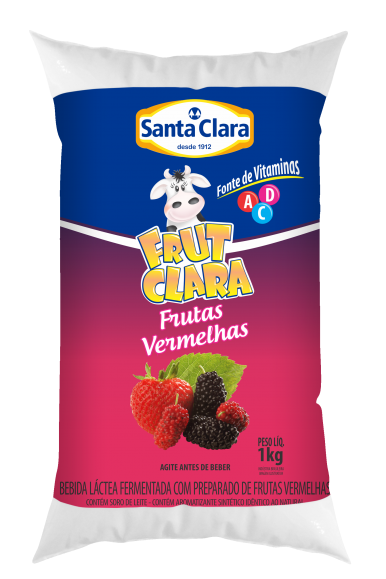Frut Clara sabor Frutas Vermelhas