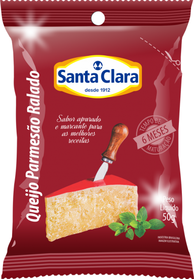 Queijo Parmesão ralado 50g