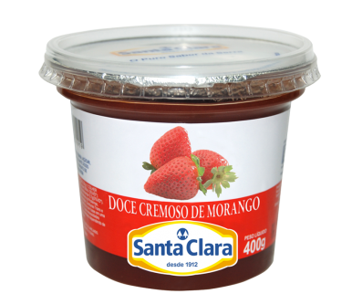 Doce Cremoso de Morango 