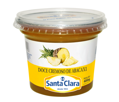 Doce Cremoso de Abacaxi
