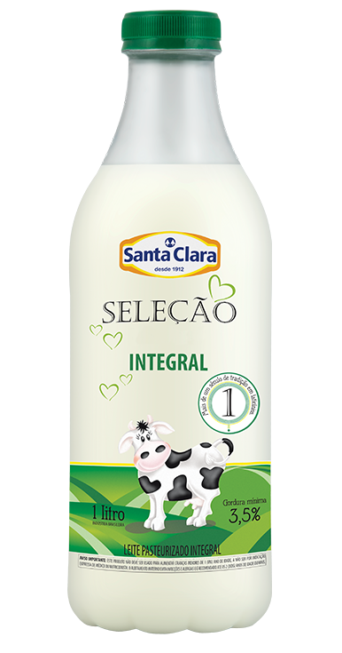 Leite Seleção Integral (Garrafa)