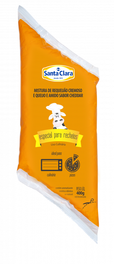 Requeijão com amido sabor Cheddar 400g