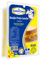 Queijo Prato Lanche Fatiado 150g Cooperativa Santa Clara