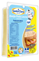 Queijo Prato Lanche Light Fatiado 150g Cooperativa Santa Clara