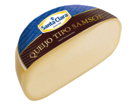 Queijo Tipo Samsoe (meio) Cooperativa Santa Clara