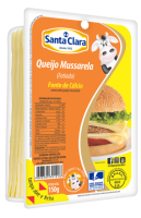 Queijo Mussarela Fatiado 150g Cooperativa Santa Clara