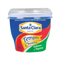 Temper Cheese Salame e pepino Cooperativa Santa Clara