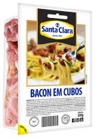Bacon em Cubos sem Pele Termoformado Cooperativa Santa Clara