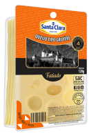 Queijo Tipo Gruyère Fatiado 120g Cooperativa Santa Clara