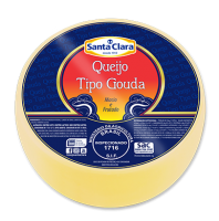 Queijo tipo Gouda forma Cooperativa Santa Clara