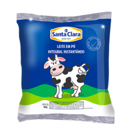 Leite em pó integral Instantâneo (400g) Cooperativa Santa Clara