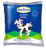 Leite em pó integral (360g) Cooperativa Santa Clara