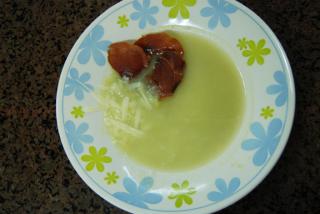 Zuppa di porri (Sopa de Alho-poró)