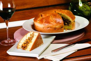 Torta Vegetariana à moda Santa Clara