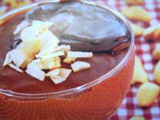 Flan Trufado de Chocolate com Castanha