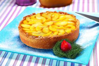 Cheese Cake de Pêssego com Pimenta