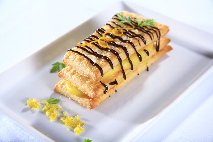 Folhado de Laranja com Chocolate