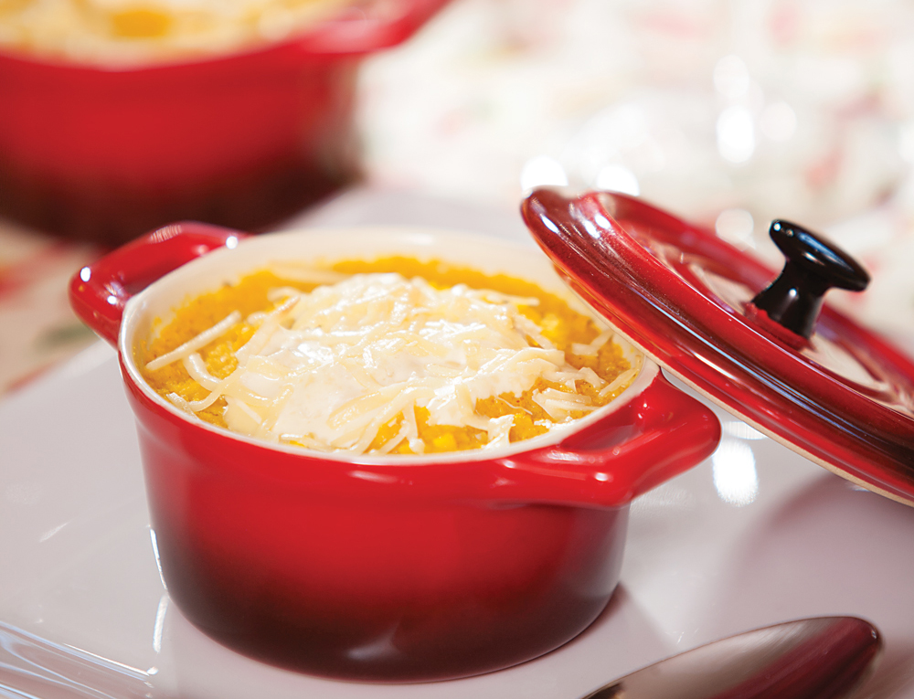 Polenta Recheada Gratinada