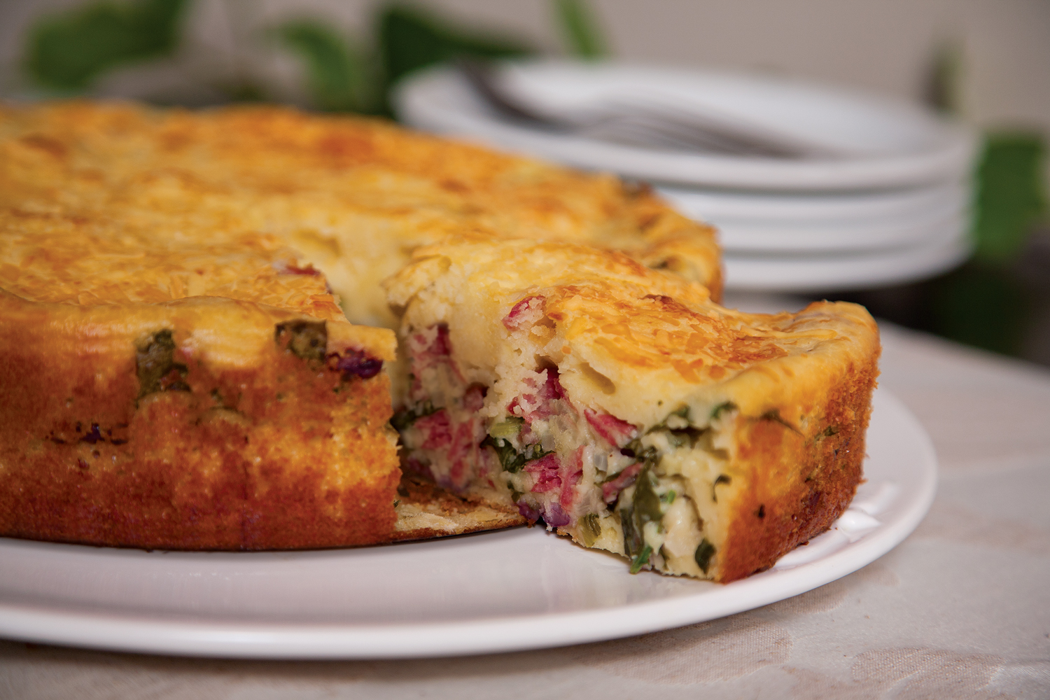 Torta Prática de Salame Milano