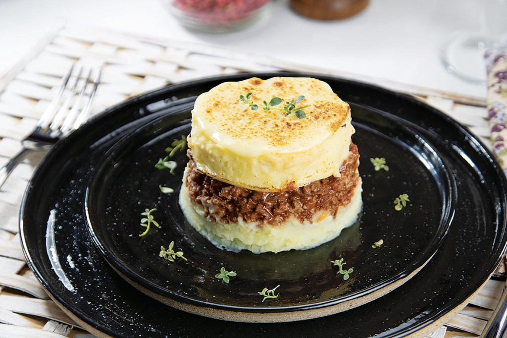 Escondidinho de Queijo Prato lanche
