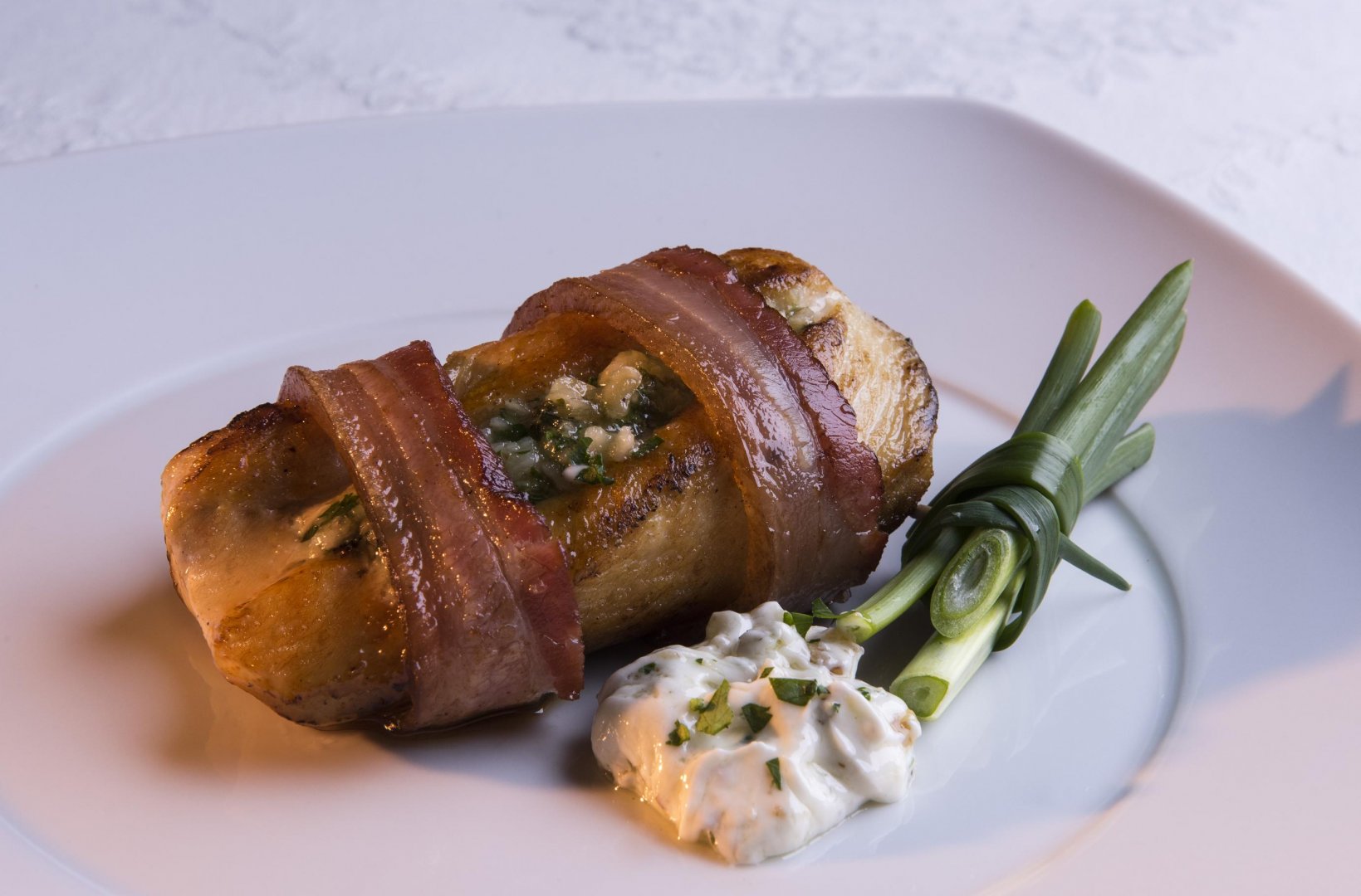 Peito de Frango Envolto no Molho Pesto