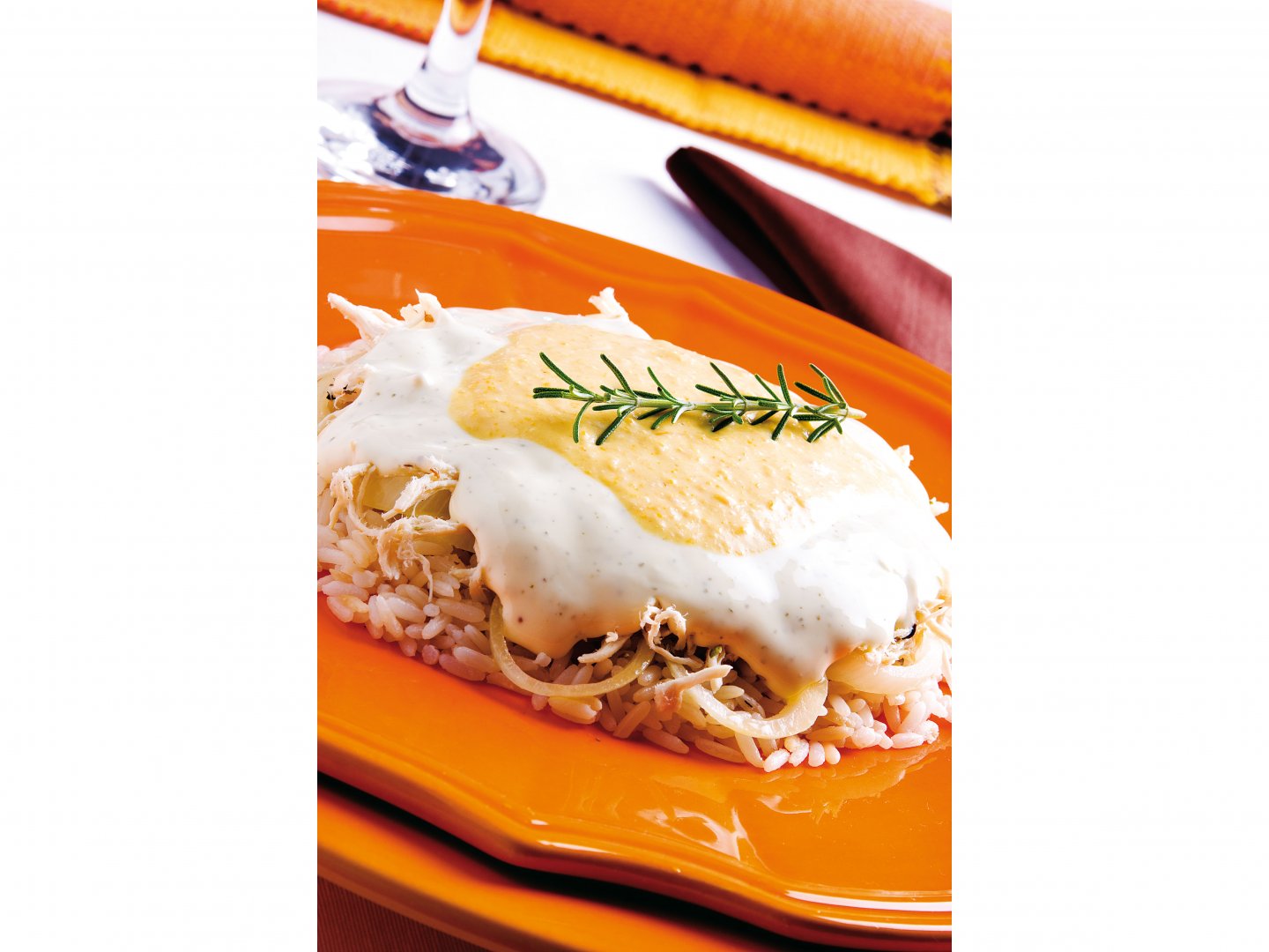 Risoto de Temper Cheese com Frango