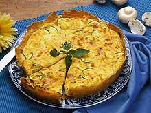 Torta de Legumes com queijo