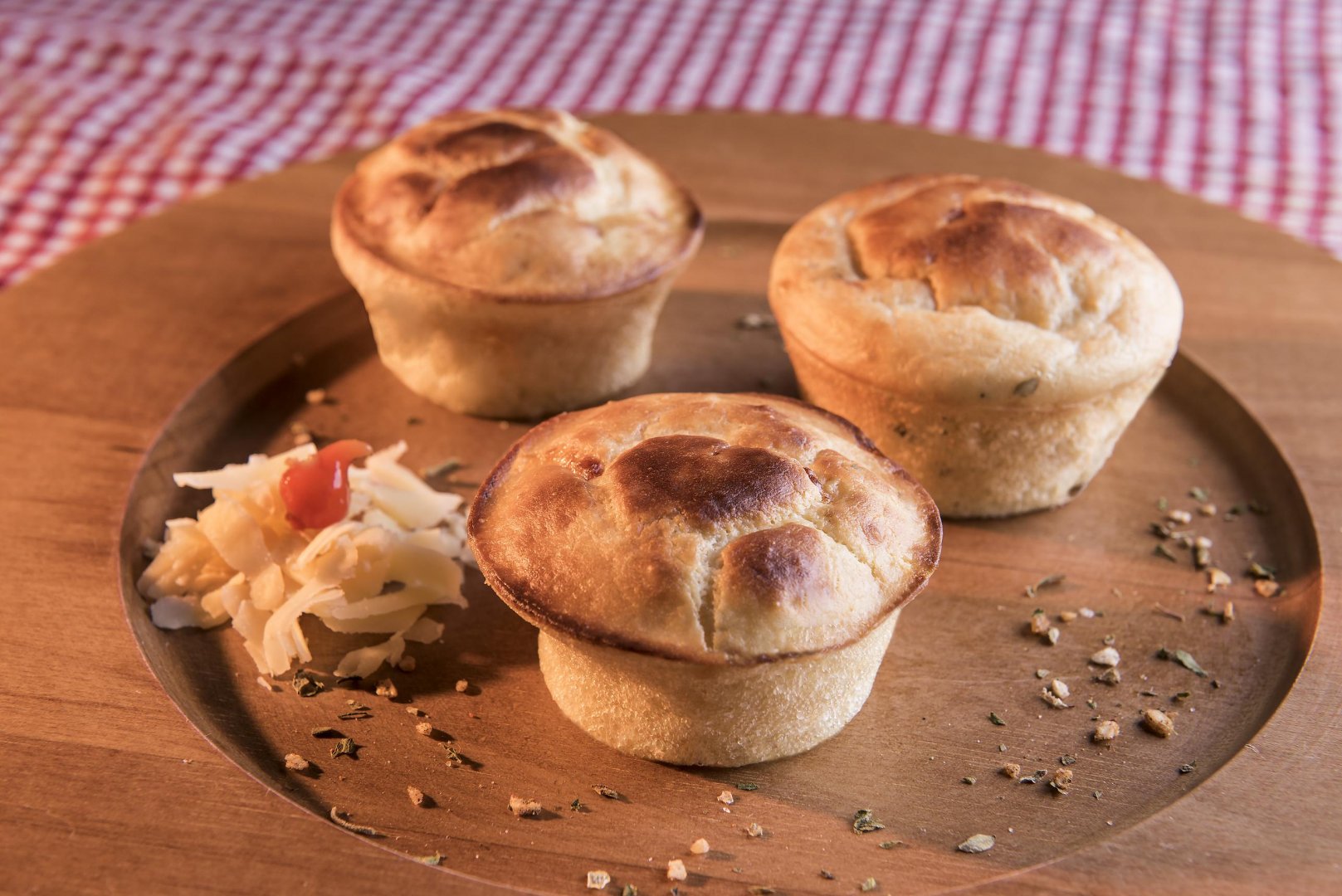 Muffin Salgado com Queijo Cobocó